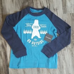 NWT Eddie Bauer Long Sleeve boys shirt